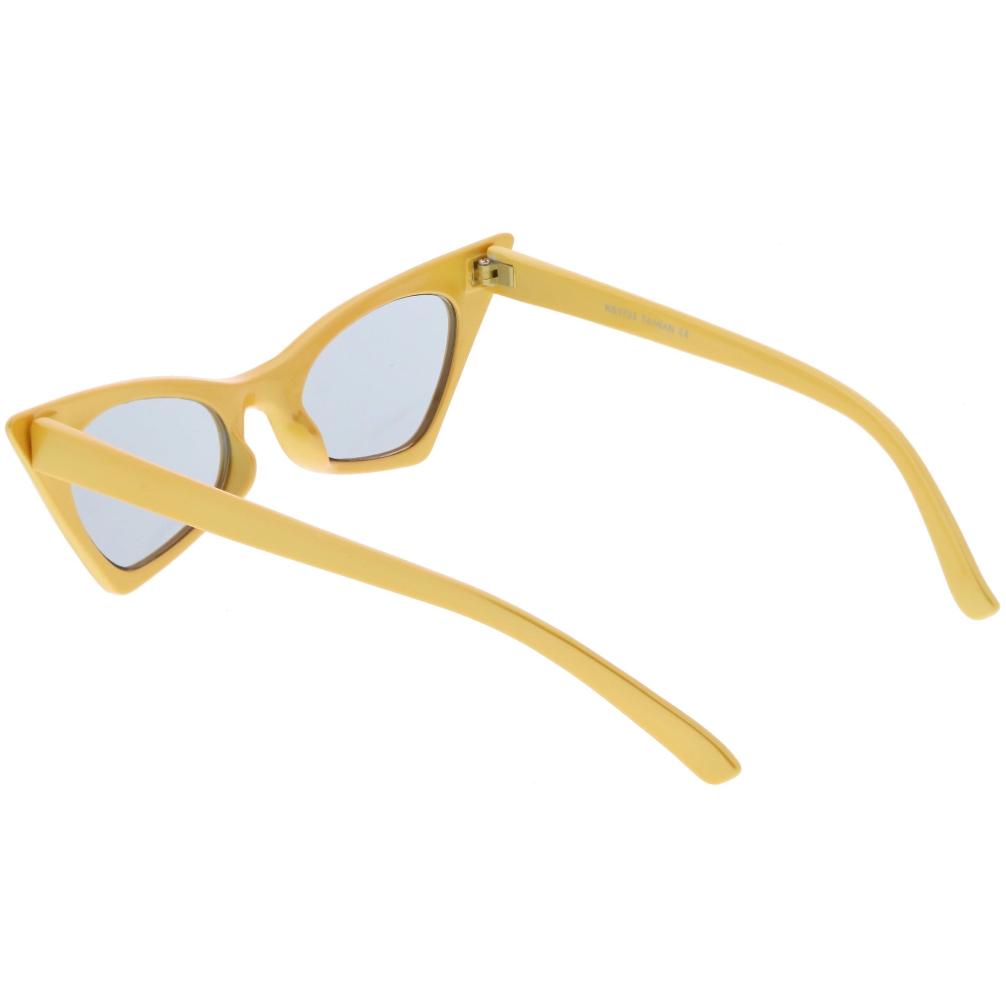 Fabulously Hip 1950's High Pointed Cat Eye Sunglasses - zeroUV