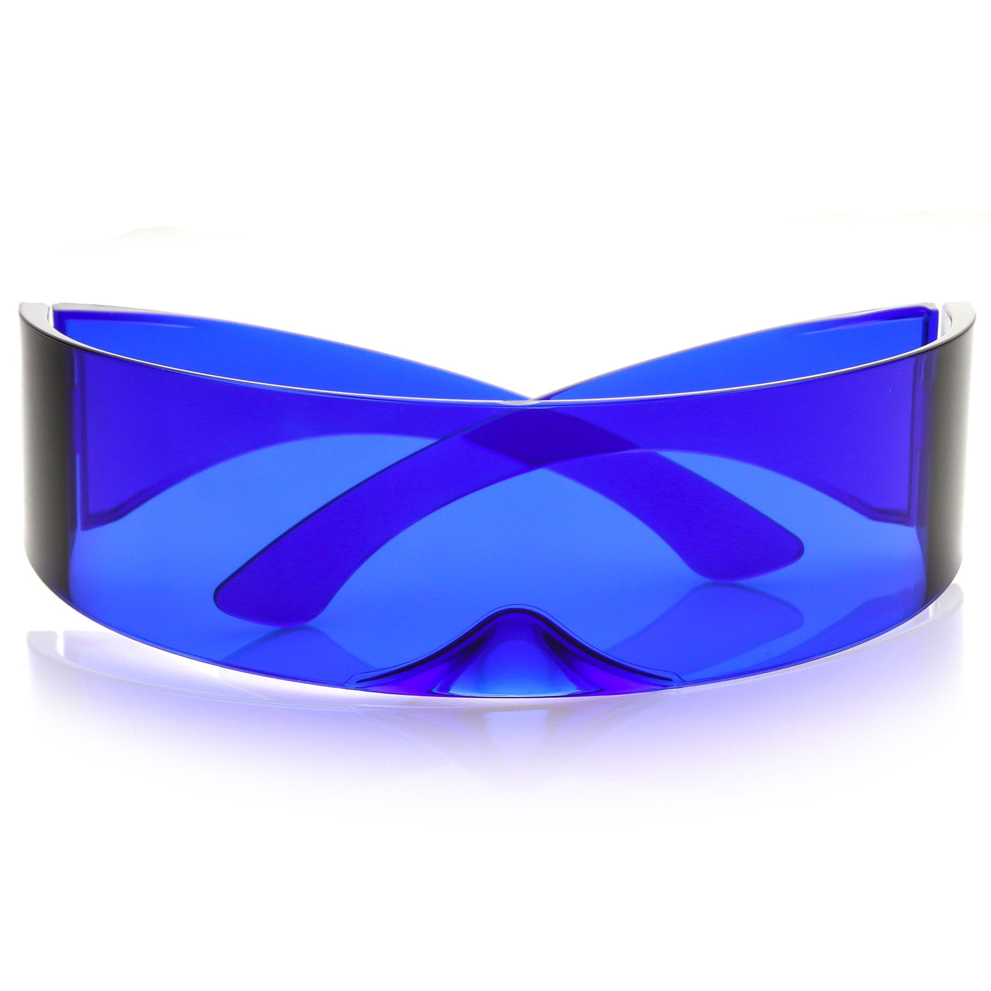 Futuristic Wrap Around Daft Punk Party Novelty Sunglasses