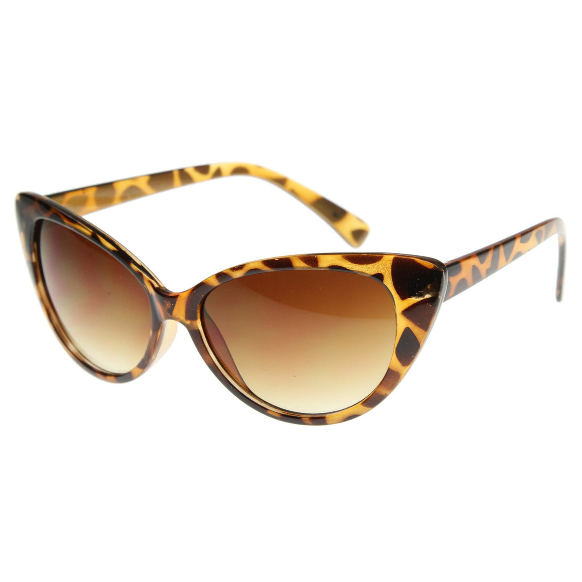 Trendy Retro Cat Eye Chic 1950s Fashion Sunglasses Zerouv 