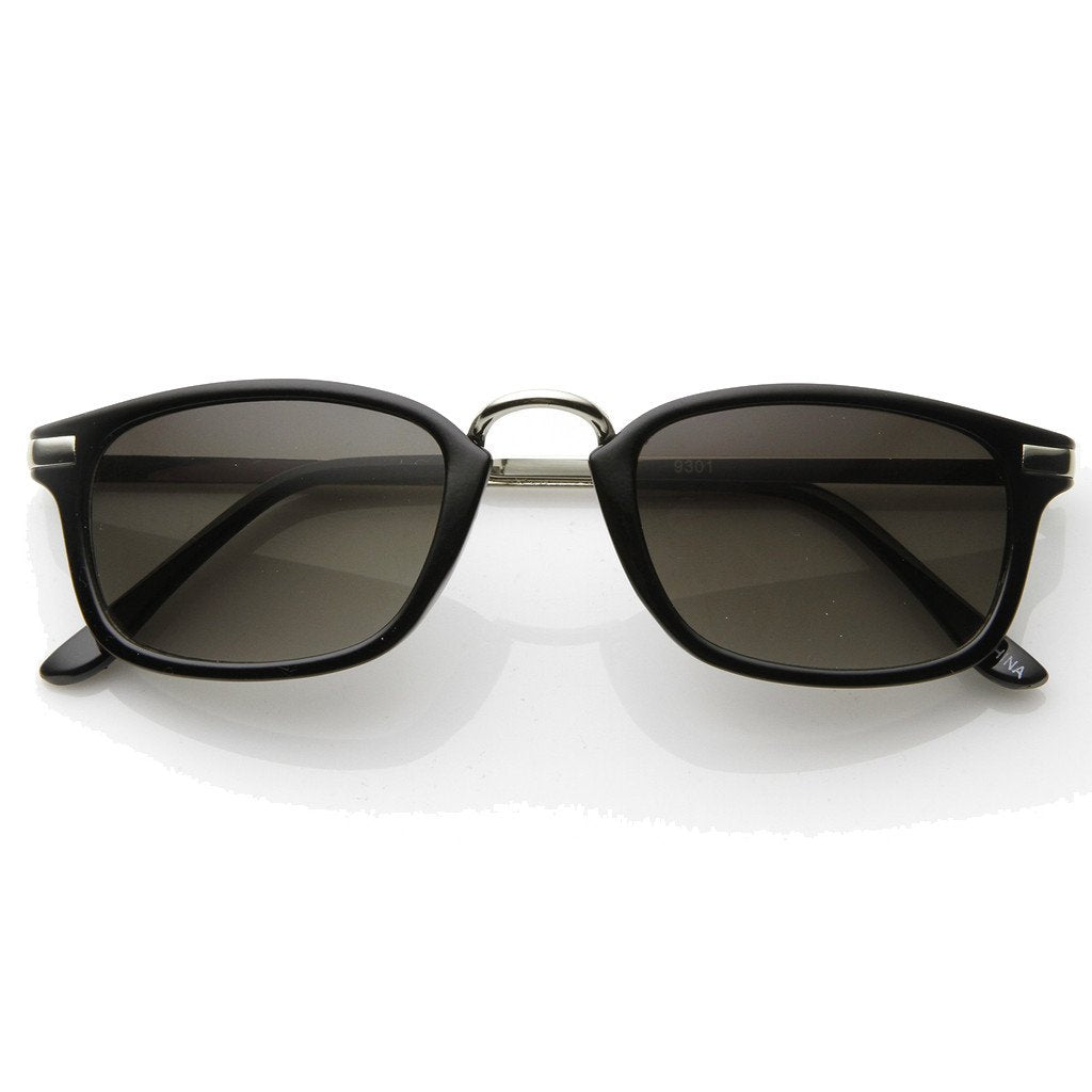 Modern Mens Dapper Fashion Frame Metal Arm Sunglasses 8633 - zeroUV