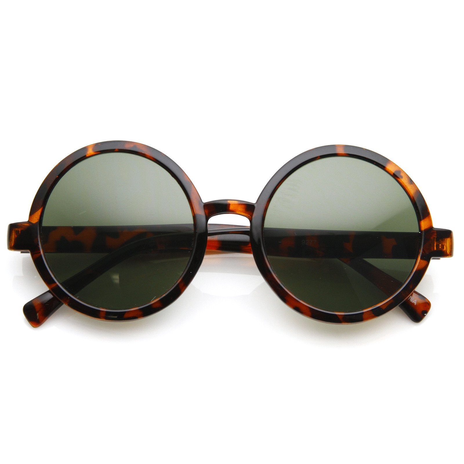 1980's Retro Round Sunglasses Fashion Sunglasses - zeroUV