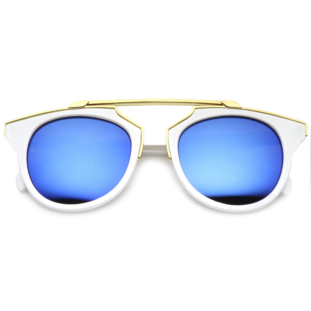 Intricately Design Retro Horn Rim Revo Lens Sunglasses Zerouv 