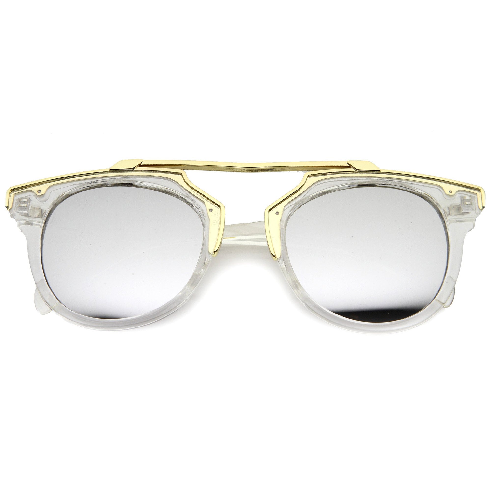 Intricately Design Retro Horn Rim Revo Lens Sunglasses Zerouv 