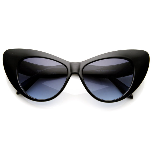 Womens Oversize Retro Cat Eye Fashion Sunglasses Zerouv 