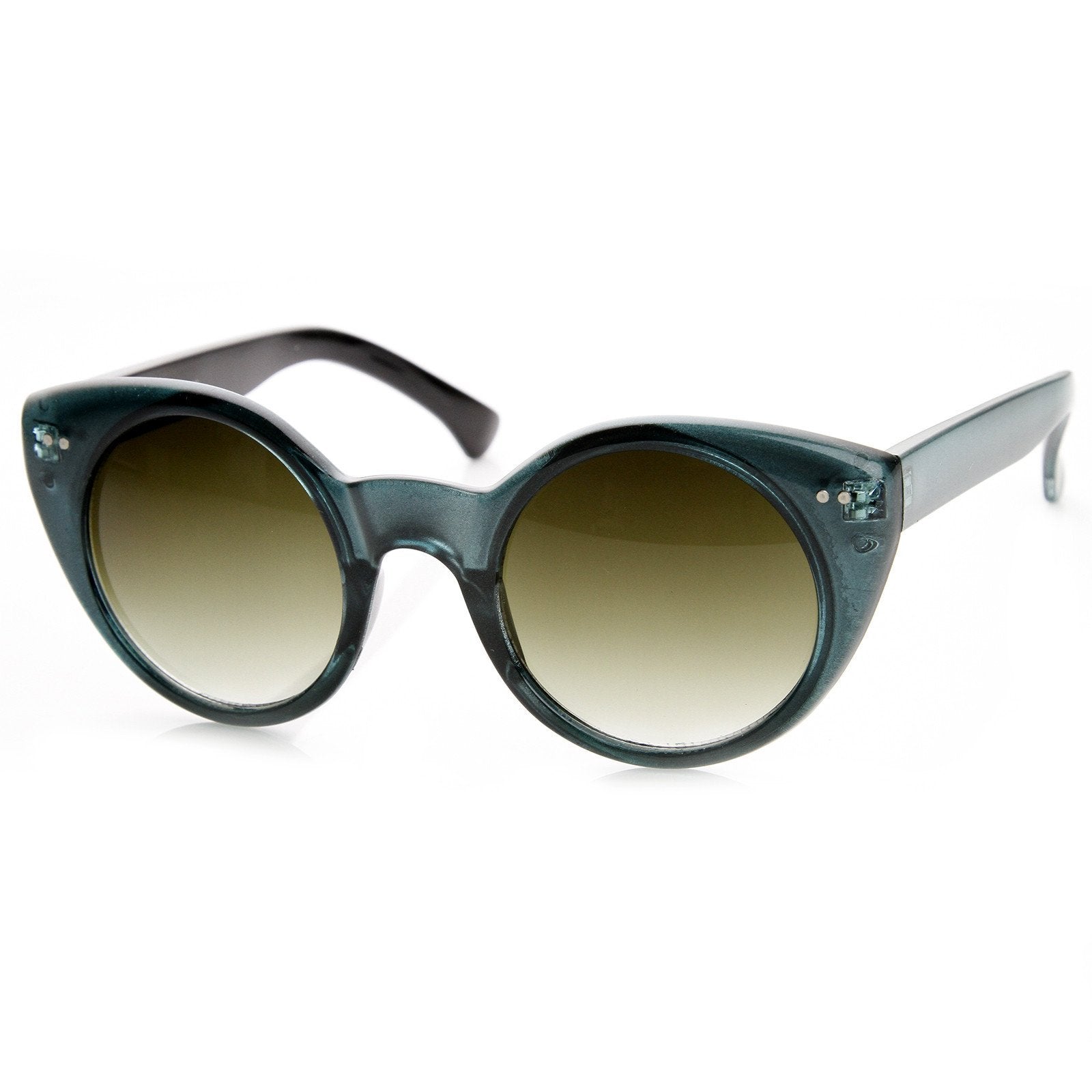 round cateye sunglasses