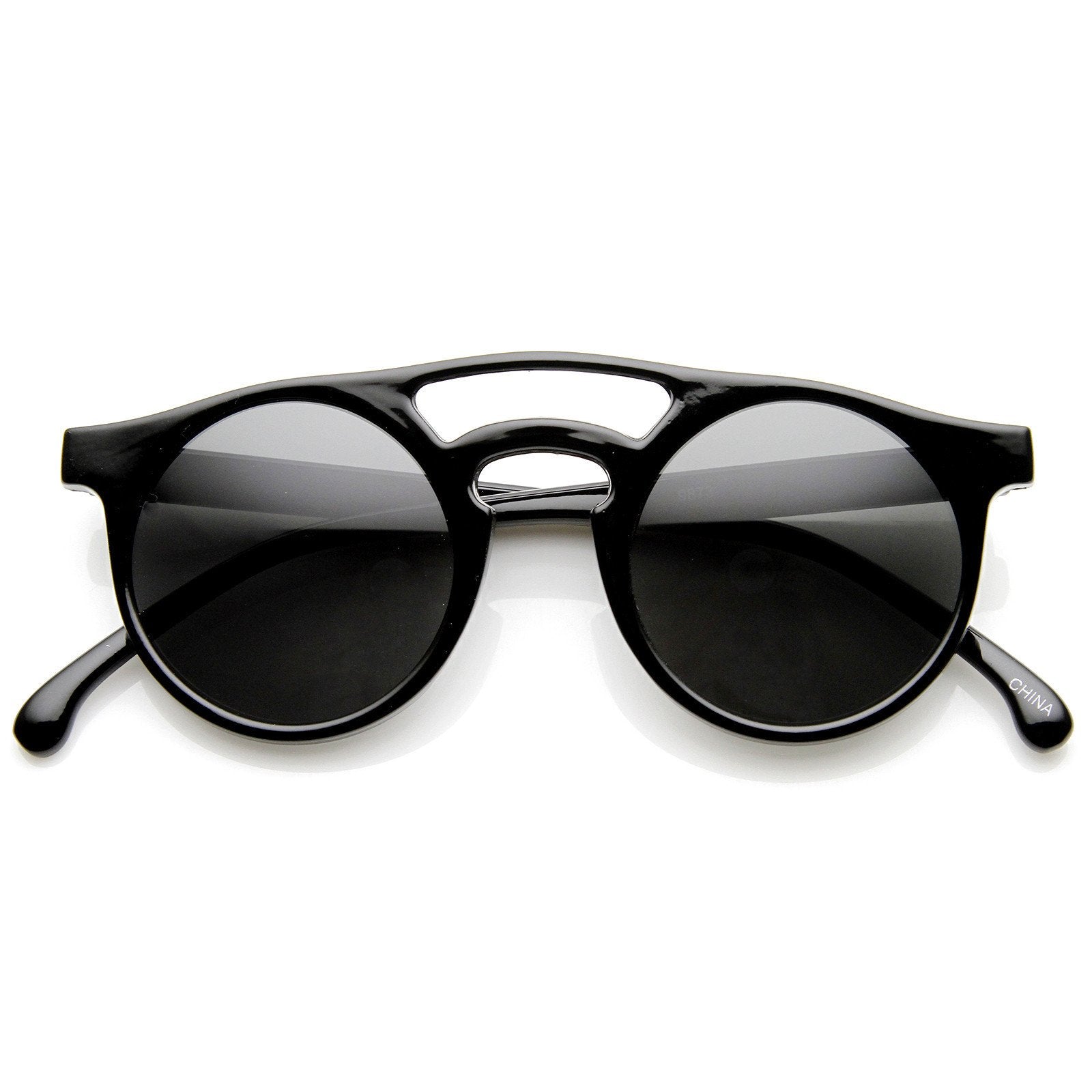 Indie Retro P3 Dapper Fashion Round Sunglasses - zeroUV