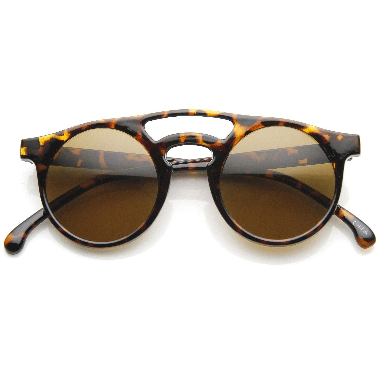 Indie Retro P3 Dapper Fashion Round Sunglasses Zerouv