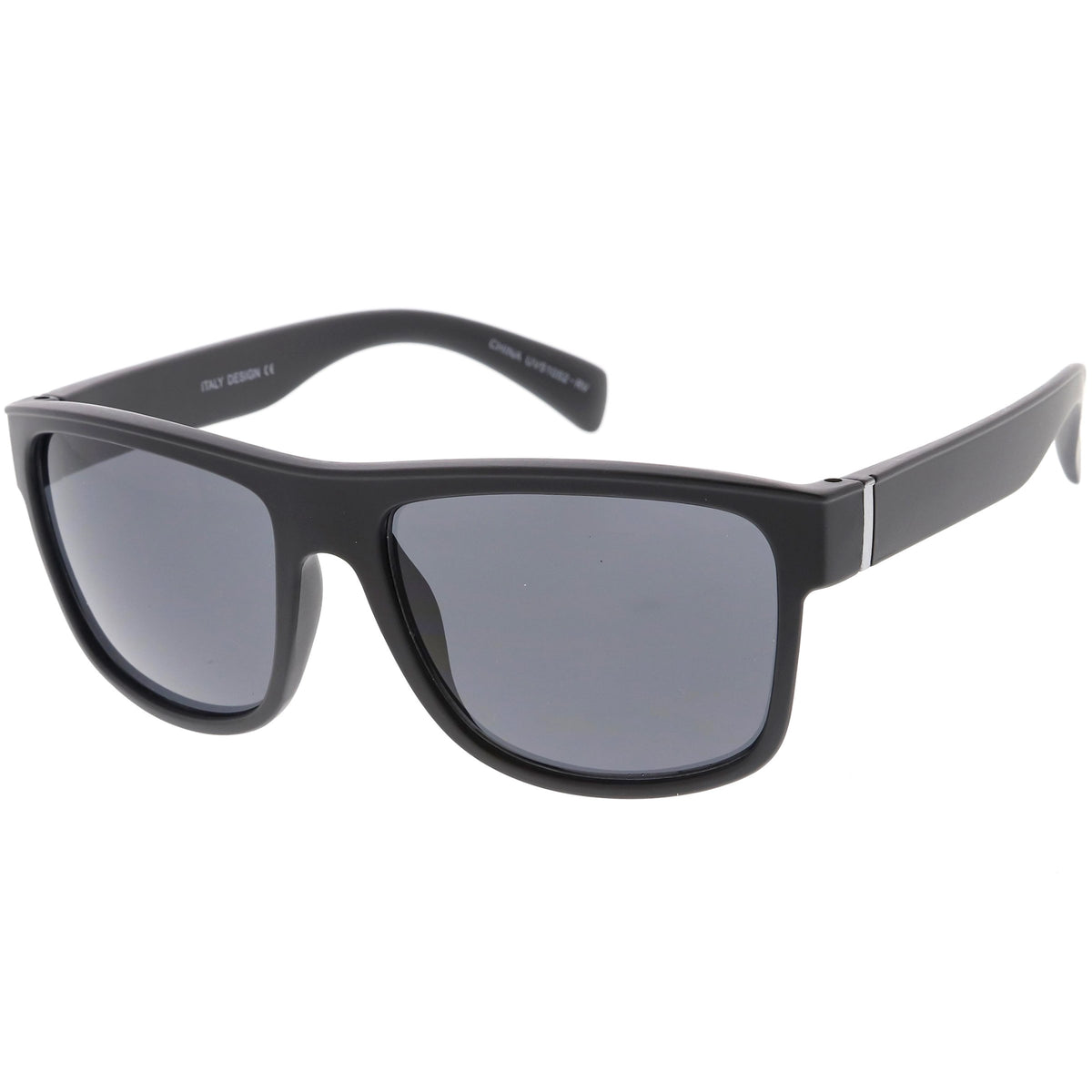 Mens Flat Top Action Sports Square Aviator Sunglasses Zerouv 0938