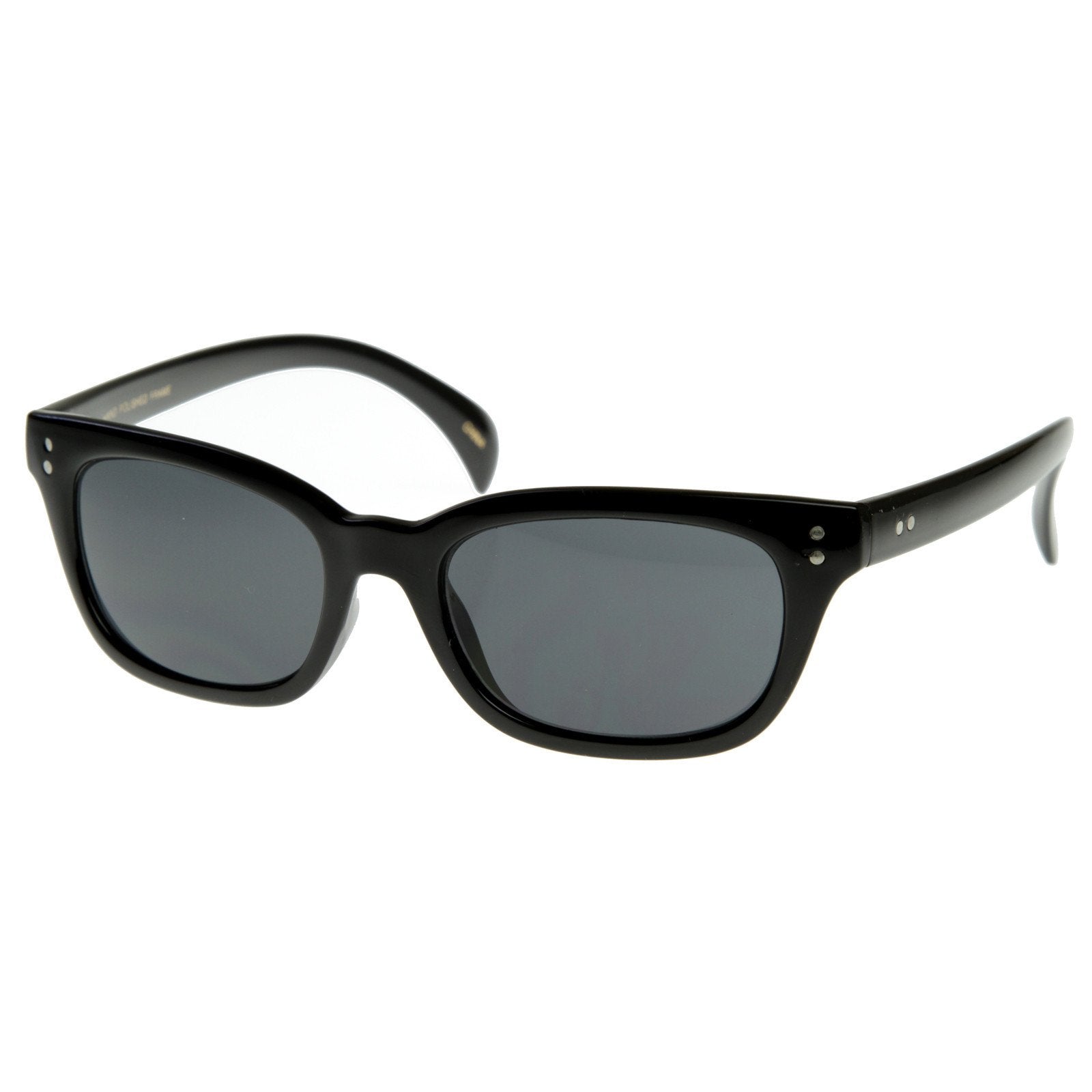 Bold Premium Oval Horned Rim RX Optical Sunglasses - zeroUV