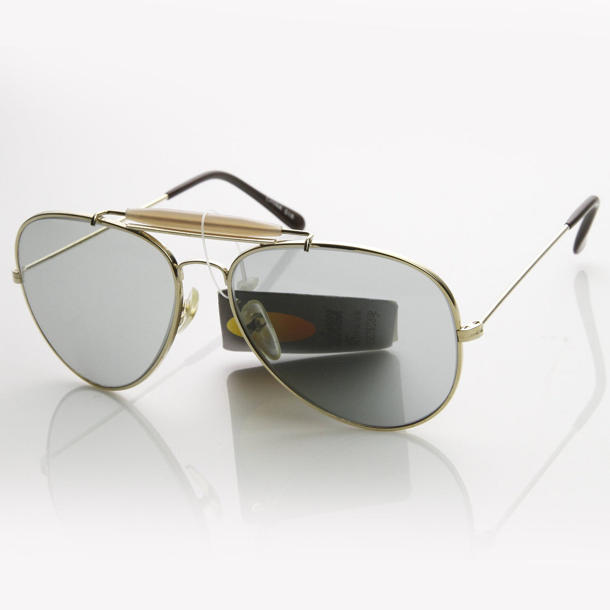 True Vintage Sunsensor XDF Metal Aviator Sunglasses - zeroUV