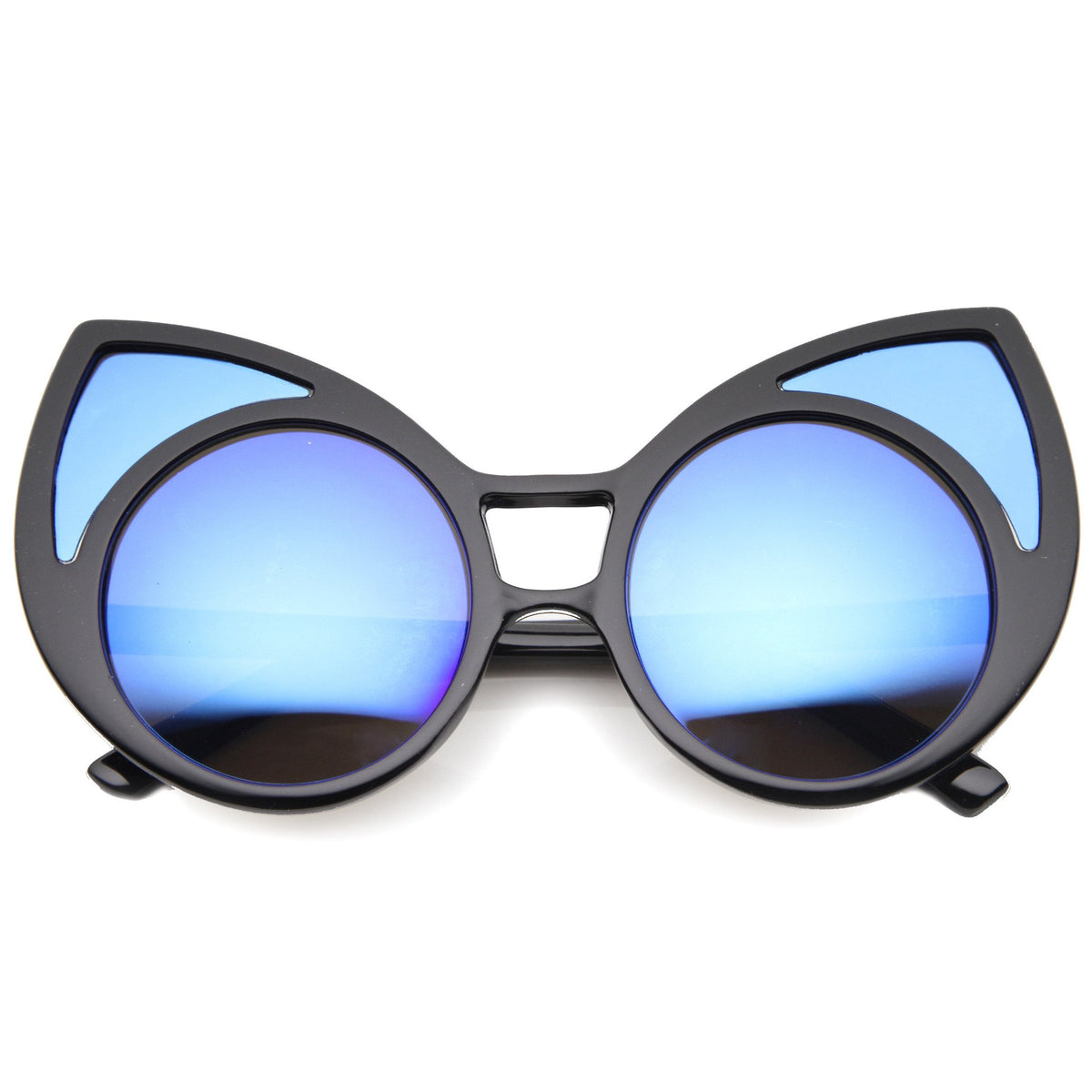 Oversize Window Cat Eye Revo Lens Sunglasses Zerouv 