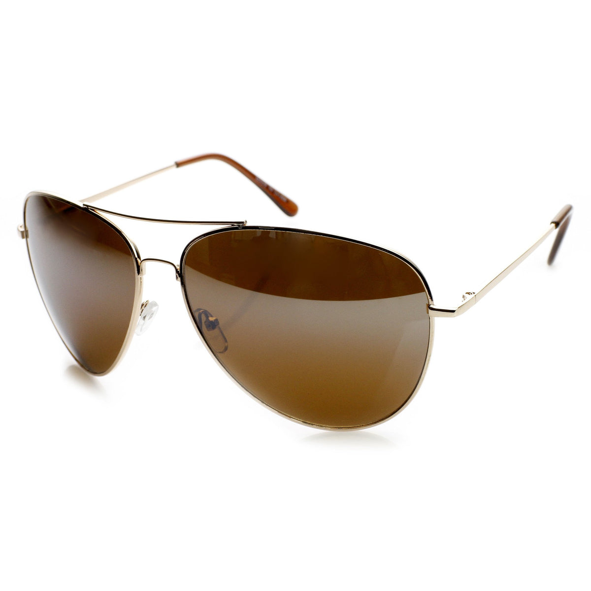 Super Oversize Tear Drop Metal Aviator Sunglasses 65mm 8732 - zeroUV