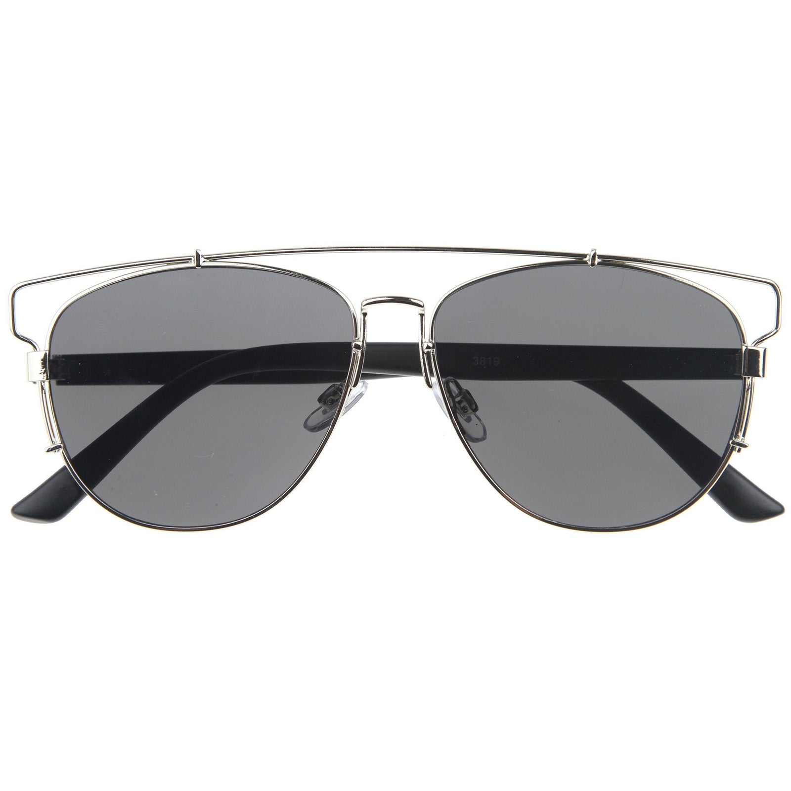 Flat Top Retro Sunglasses | zeroUV® Eyewear