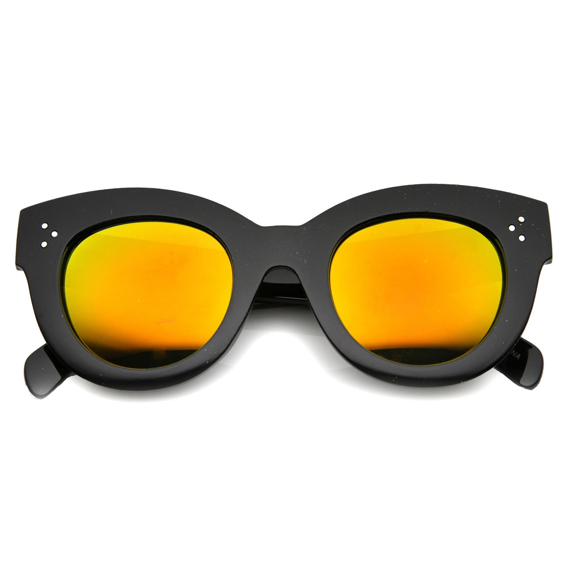Oversize Womens Cat Eye Revo Lens Sunglasses Zerouv 