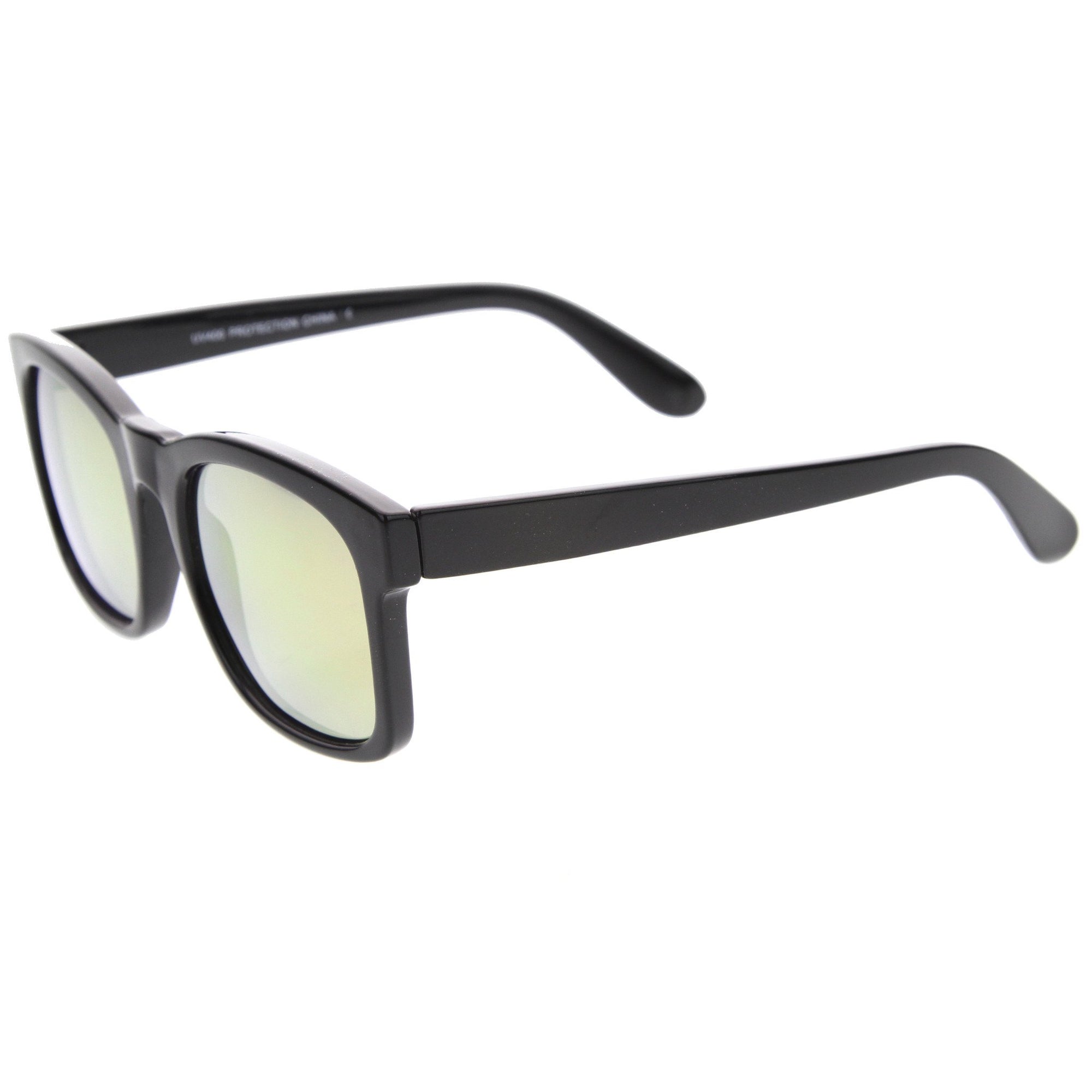 Oversize Modern Bold Horned Rim Revo Lens Sunglasses Zerouv 