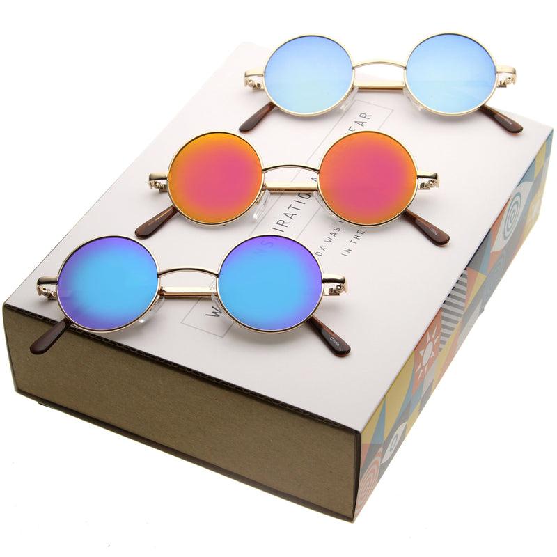 Womens Retro Oval Small Round Sunglasses With Mirror Legs And Green Lens  Small Round Frame For A Sexy Look 40235 From Lanying02, $11.14 | DHgate.Com