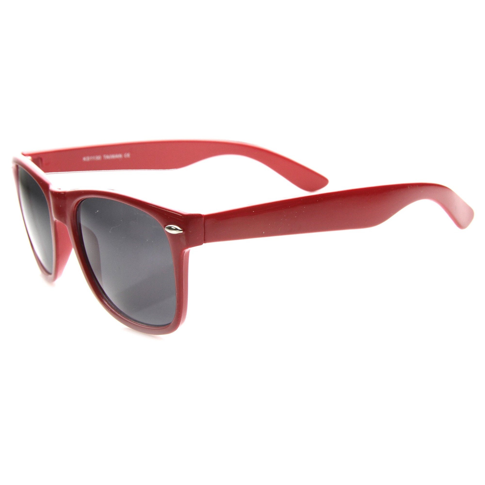 Retro Colorful Horned Rim Sunglasses Zerouv 