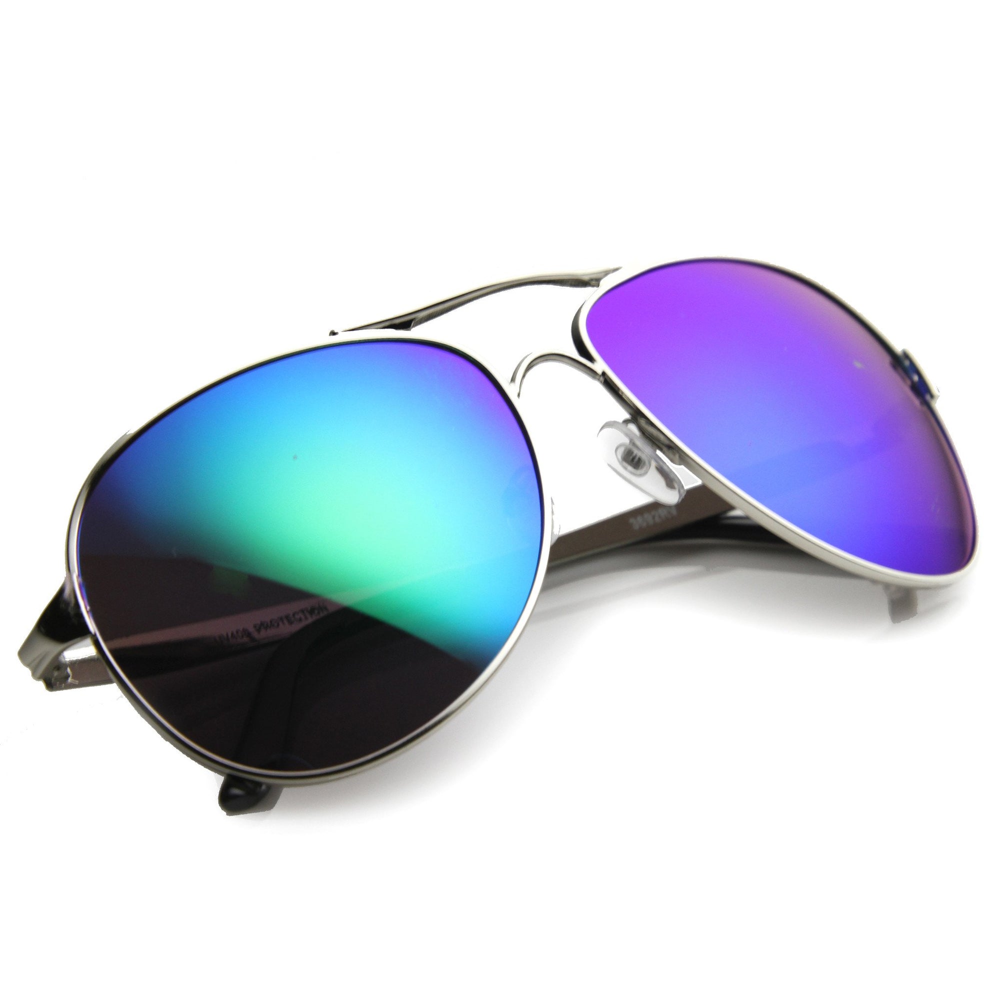 Full Metal Wire Mirror Revo Lens Aviator Sunglasses Zerouv 