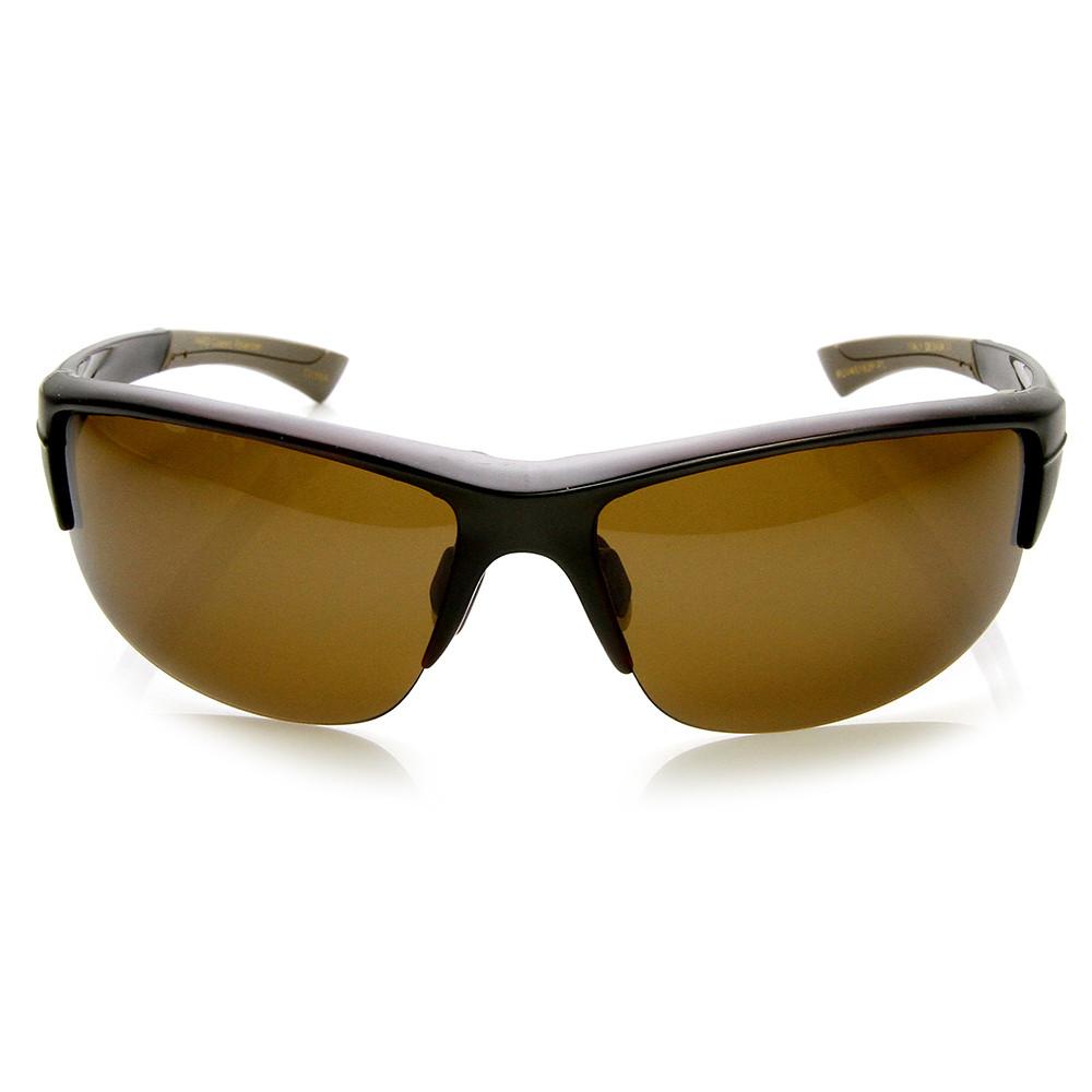 Polarized Tac Lens Action Sports Wrap Around Sunglasses Zerouv