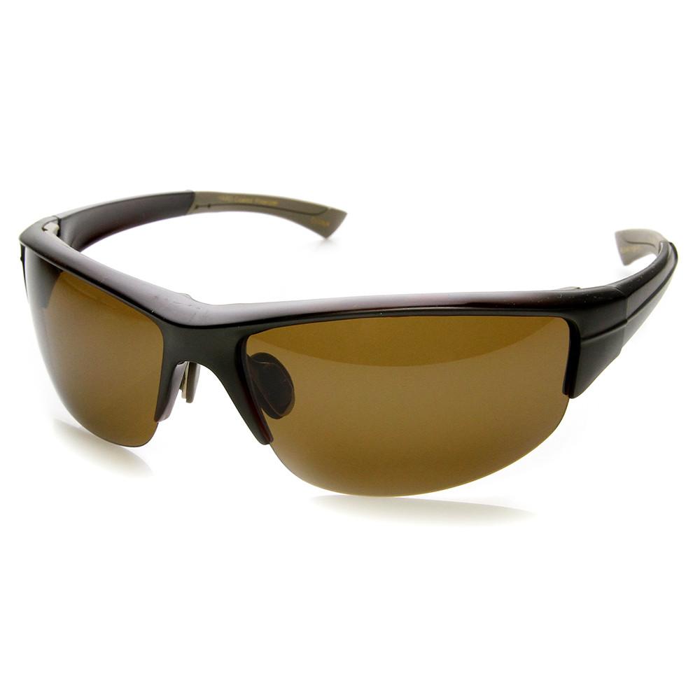 Polarized Tac Lens Action Sports Wrap Around Sunglasses Zerouv 