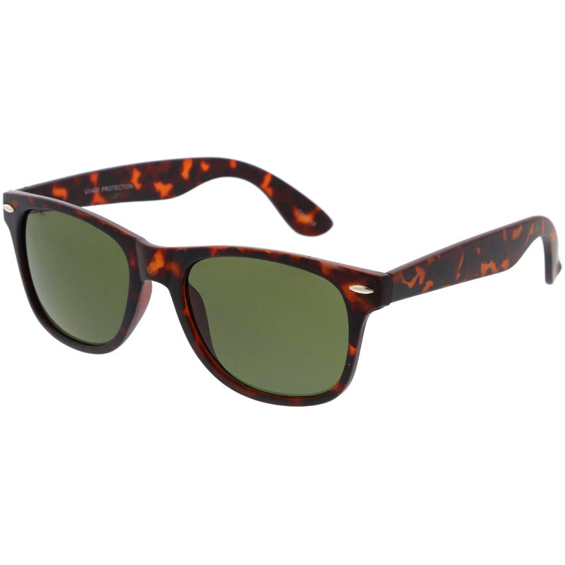 Standard Issue Classic Retro Horned Rim Sunglasses Zerouv 