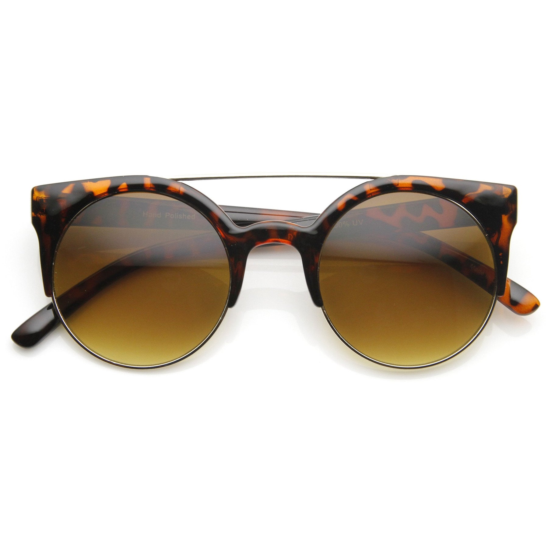 Flat Top Retro Sunglasses Zerouv® Eyewear 