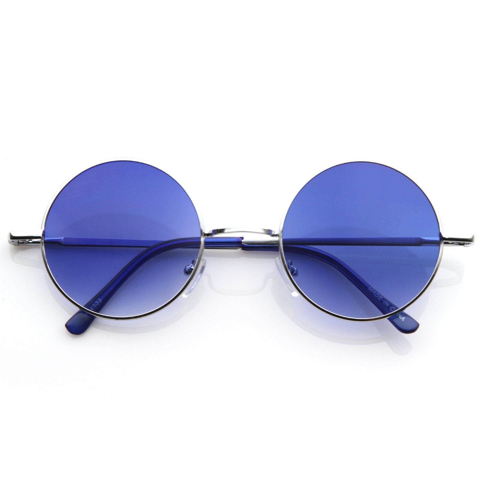 Retro Hippie Fashion Metal Color Lens Sunglasses Zerouv 
