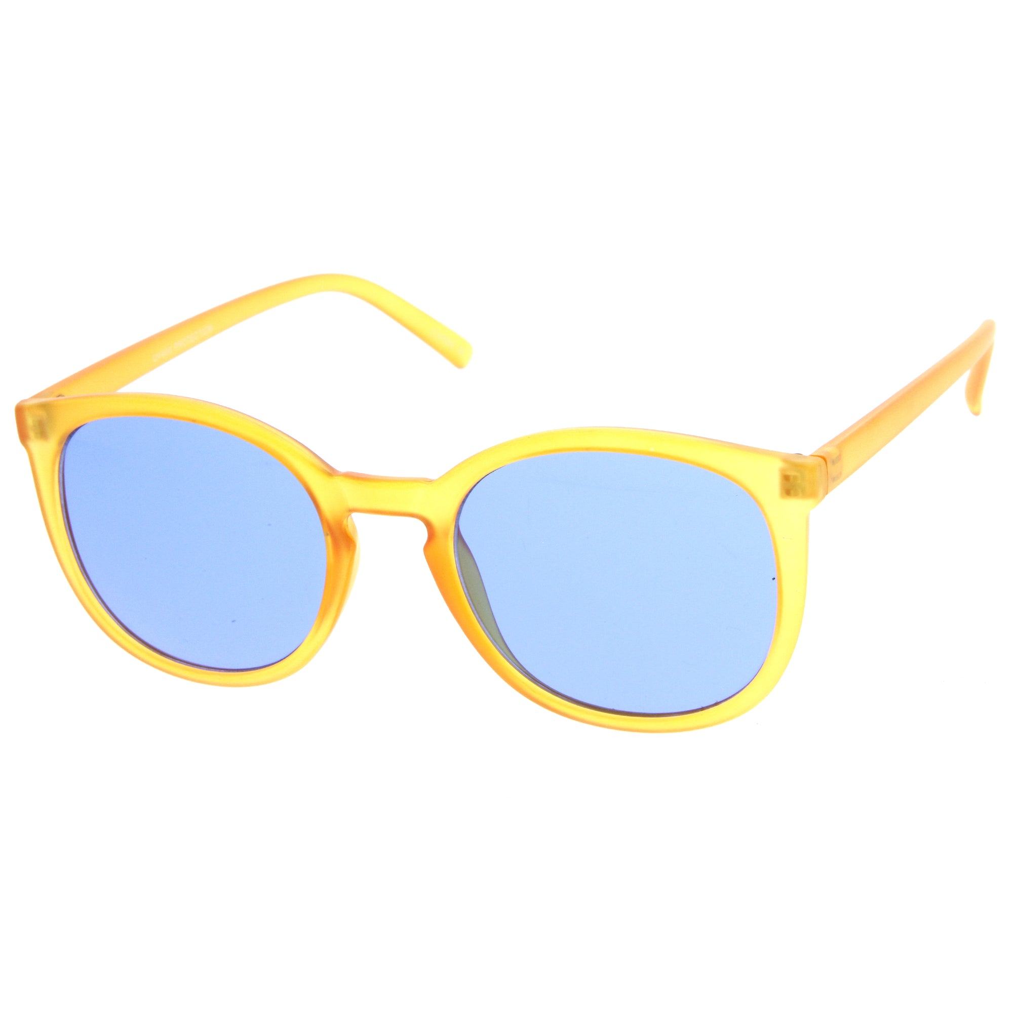 Vintage Inspired Dapper Round P3 Key Hole Sunglasses - zeroUV