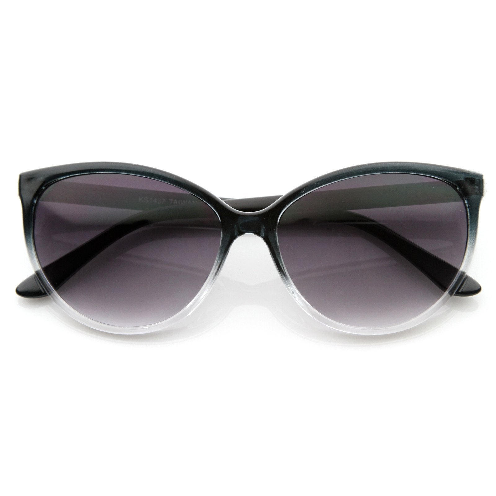 Cute Retro Summer Cat Eye Color Fade Sunglasses Zerouv