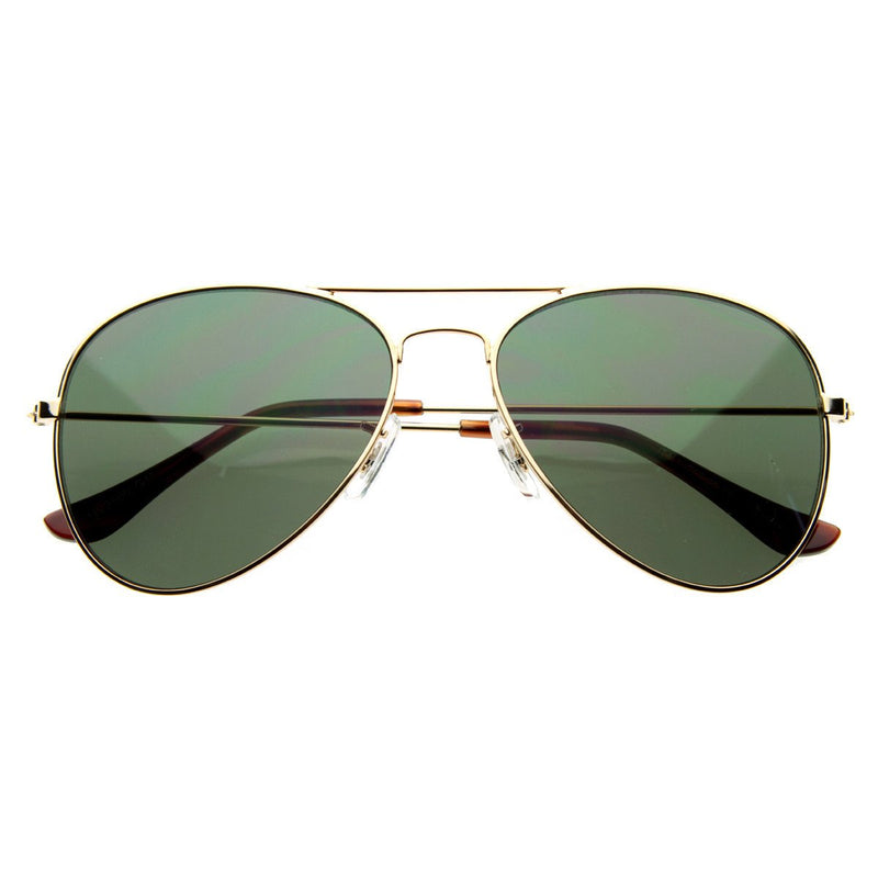 Celebrity Classic Metal Military Aviator Sunglasses Zerouv 