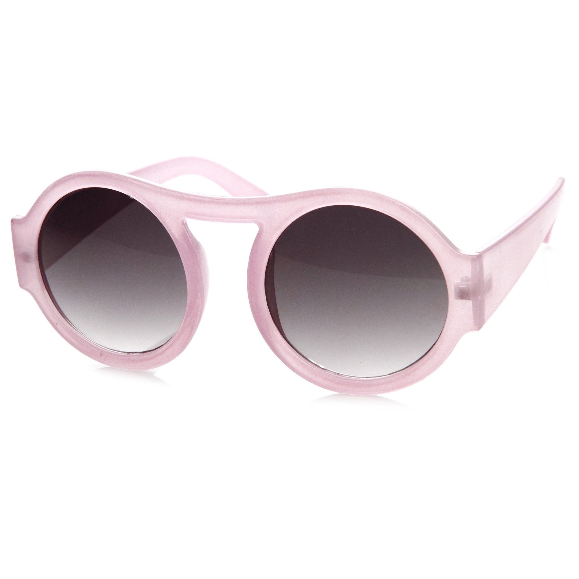 Womens Fashion Colorful Retro Round Sunglasses 8848 - zeroUV