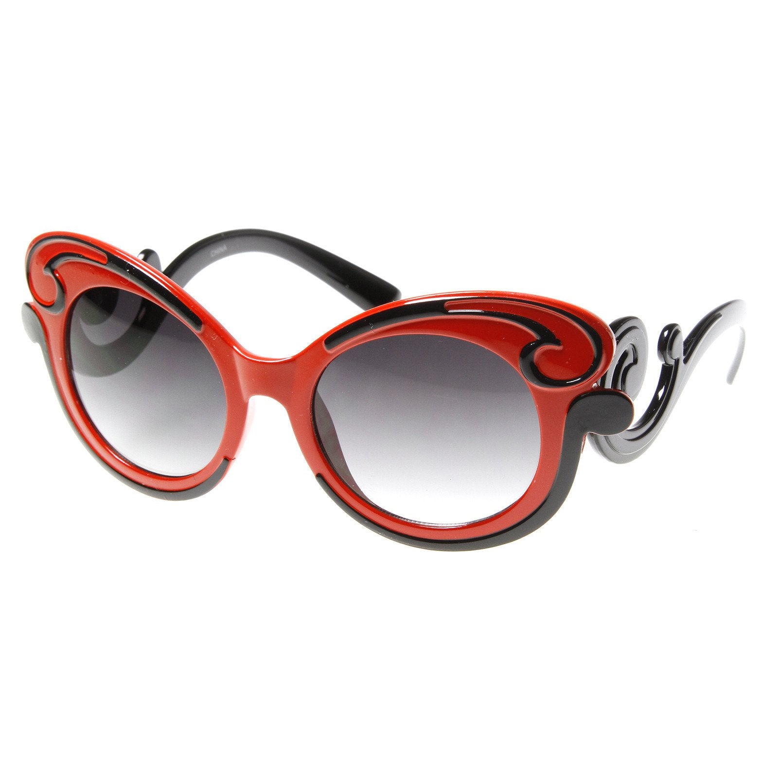 Luxurious High Fashion Butterfly Oversize Sunglasses - zeroUV