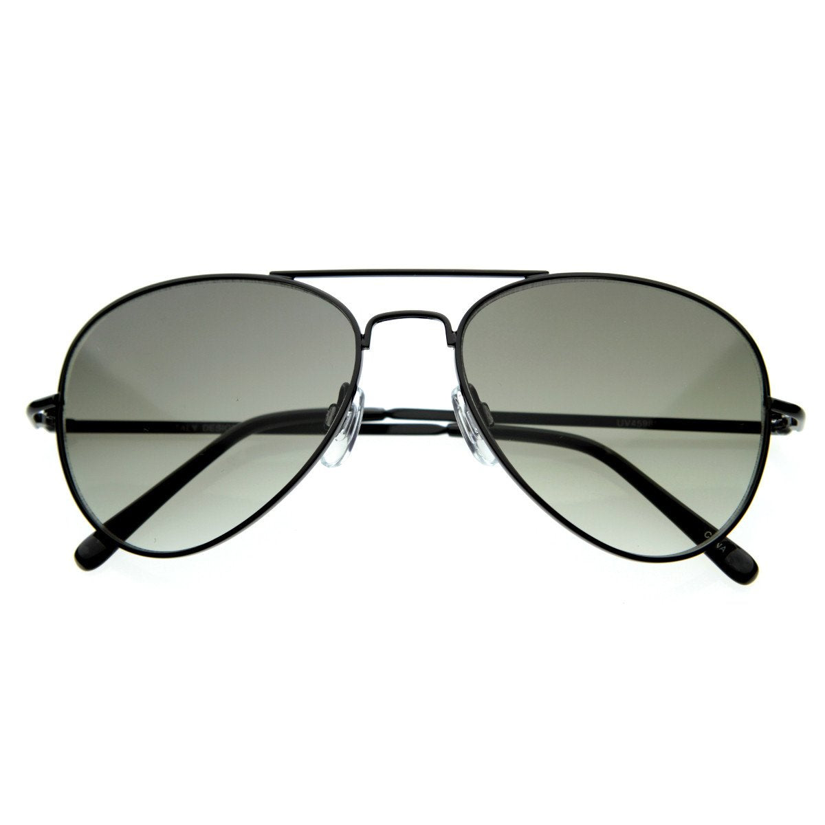 Medium Classic Retro Metal Frame Aviator Sunglasses Zerouv 