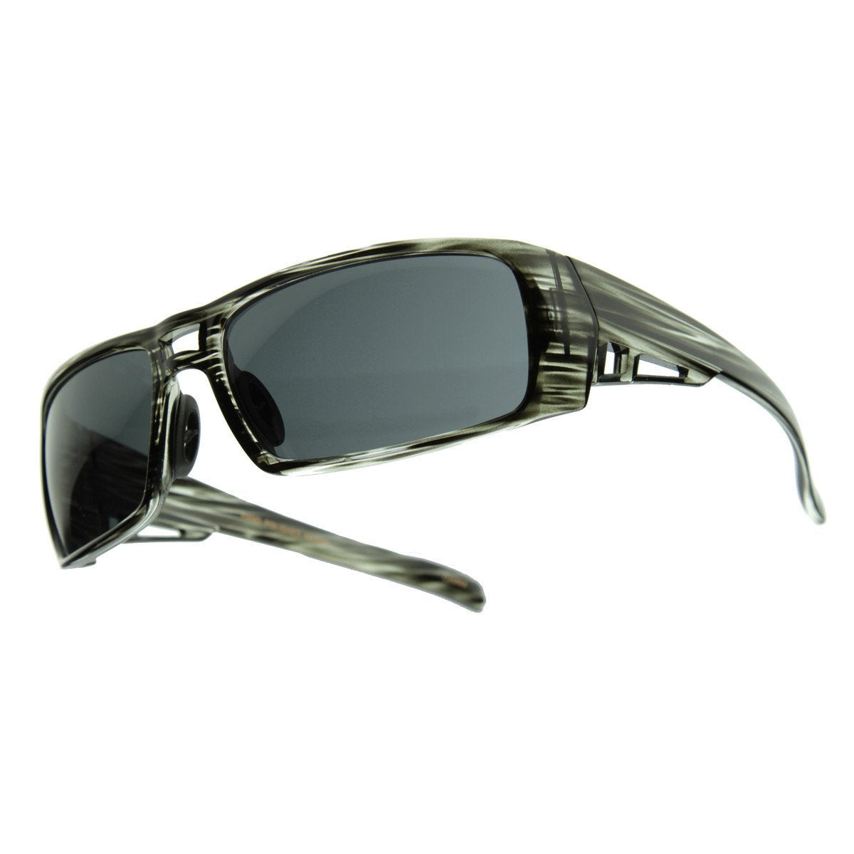 Mens Action Sports Wrap Around Aviator Sunglasses Zerouv 