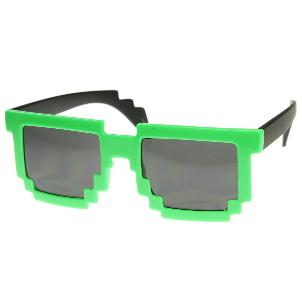 Super Fun Retro Pixelate 8 Bit Geek Sunglasses Zerouv 