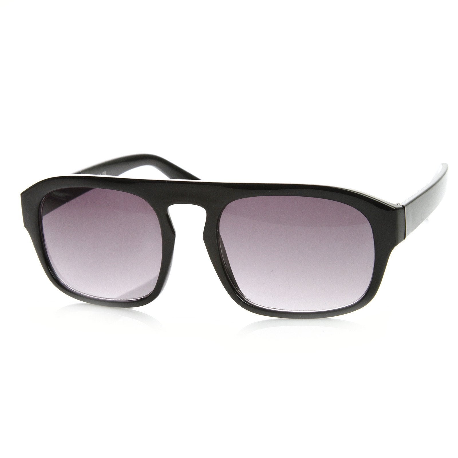 Mens European Fashion Center Cut Square Aviator Sunglasses 8655 Zerouv