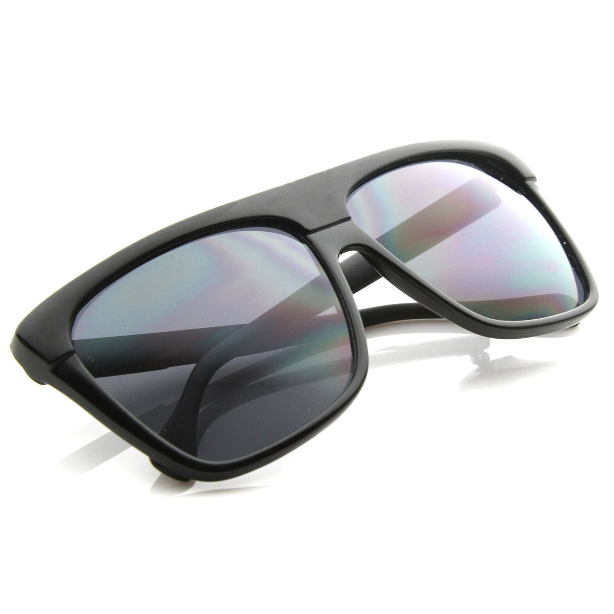 Super Retro Flat Top Mens Aviator Sunglasses Zerouv 