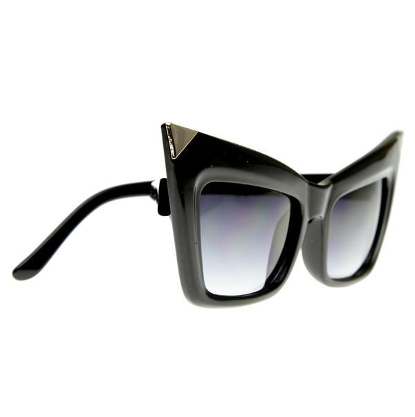 New York Beyonce Celebrity Pointed Cat Eye Sunglasses Zerouv