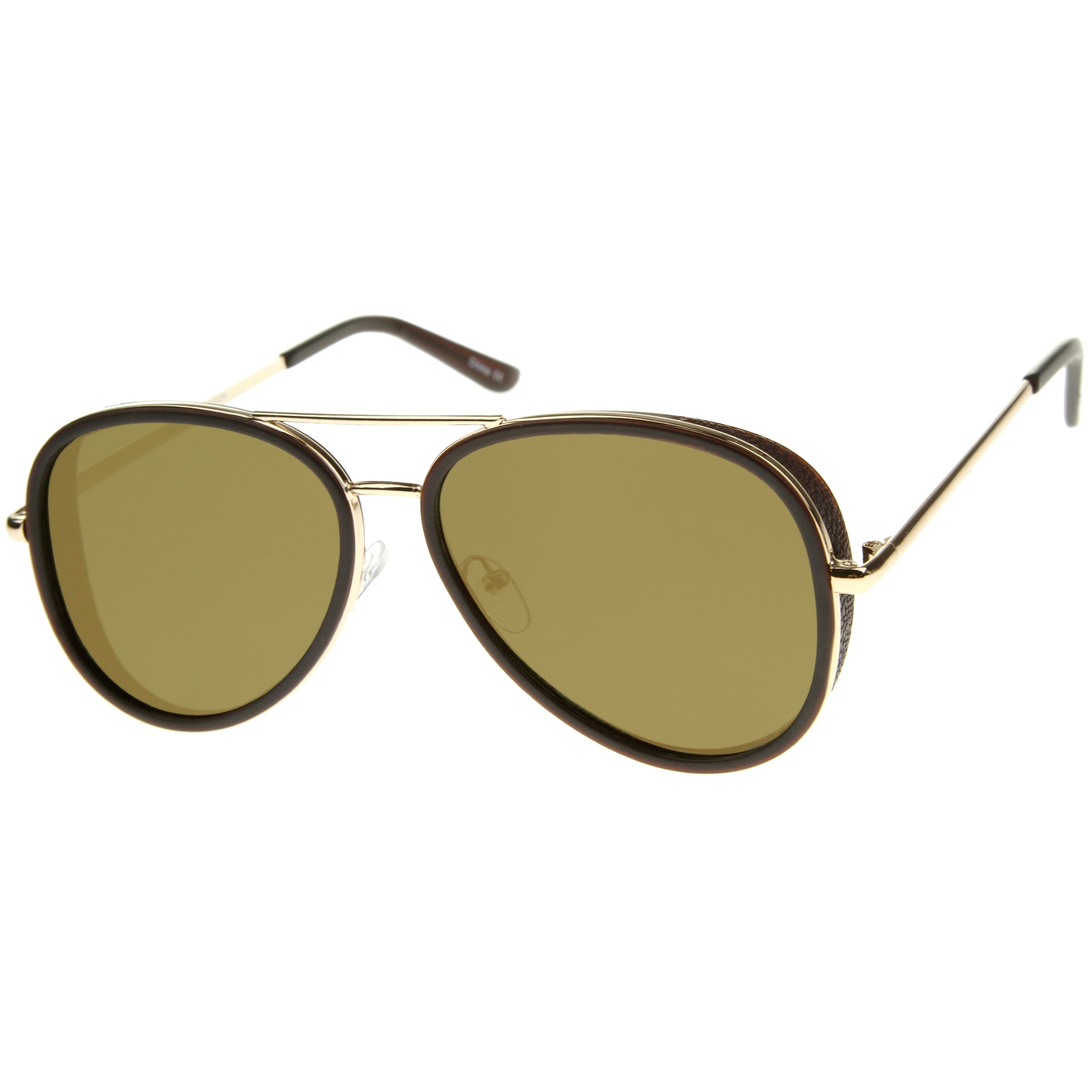 European Roadster Side Cover Mirrored Lens Sunglasses - zeroUV