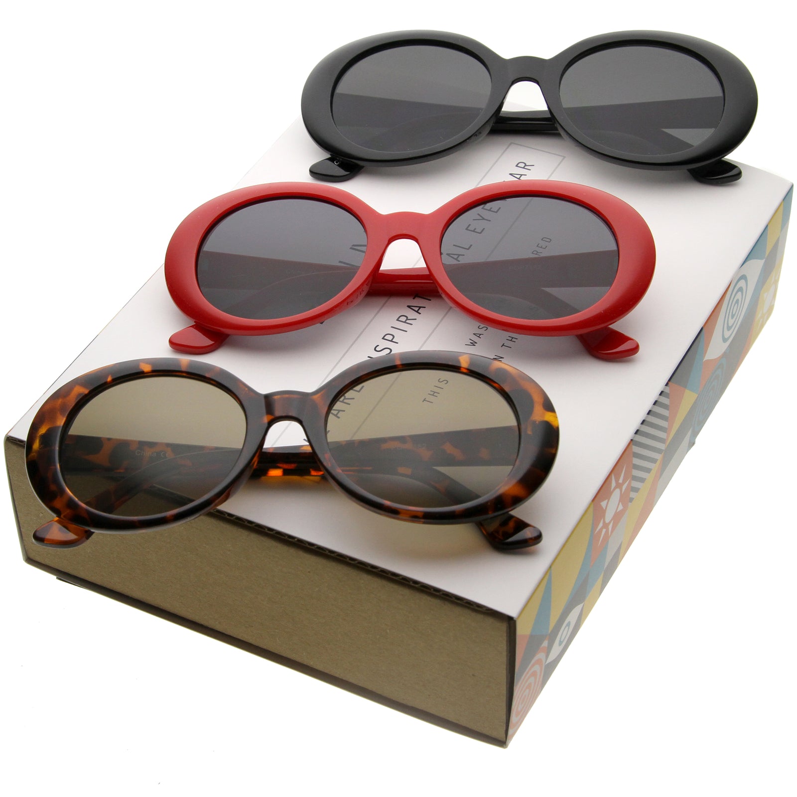 MAEVE Retro Squared Sunglasses