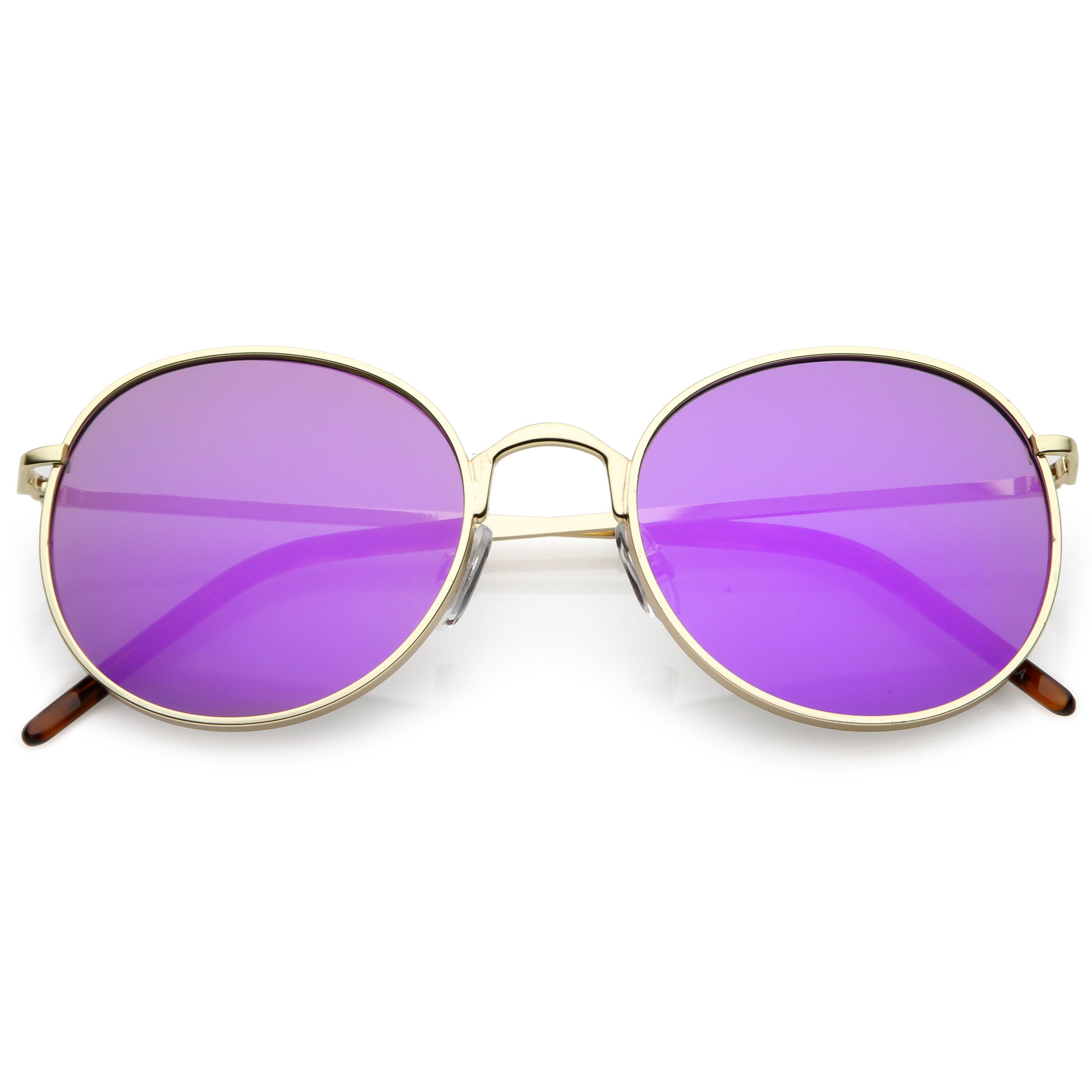 Trendy Round Fashion Sunglasses Zerouv 