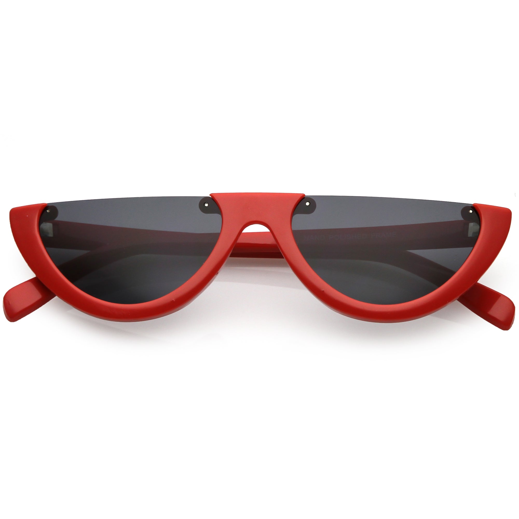 Small Retro Triangle Cat Eye Sunglasses Exaggerated High Pointed Slim  Narrow Chic Mod Fashion Shades - Red - CW18XRA9X9K