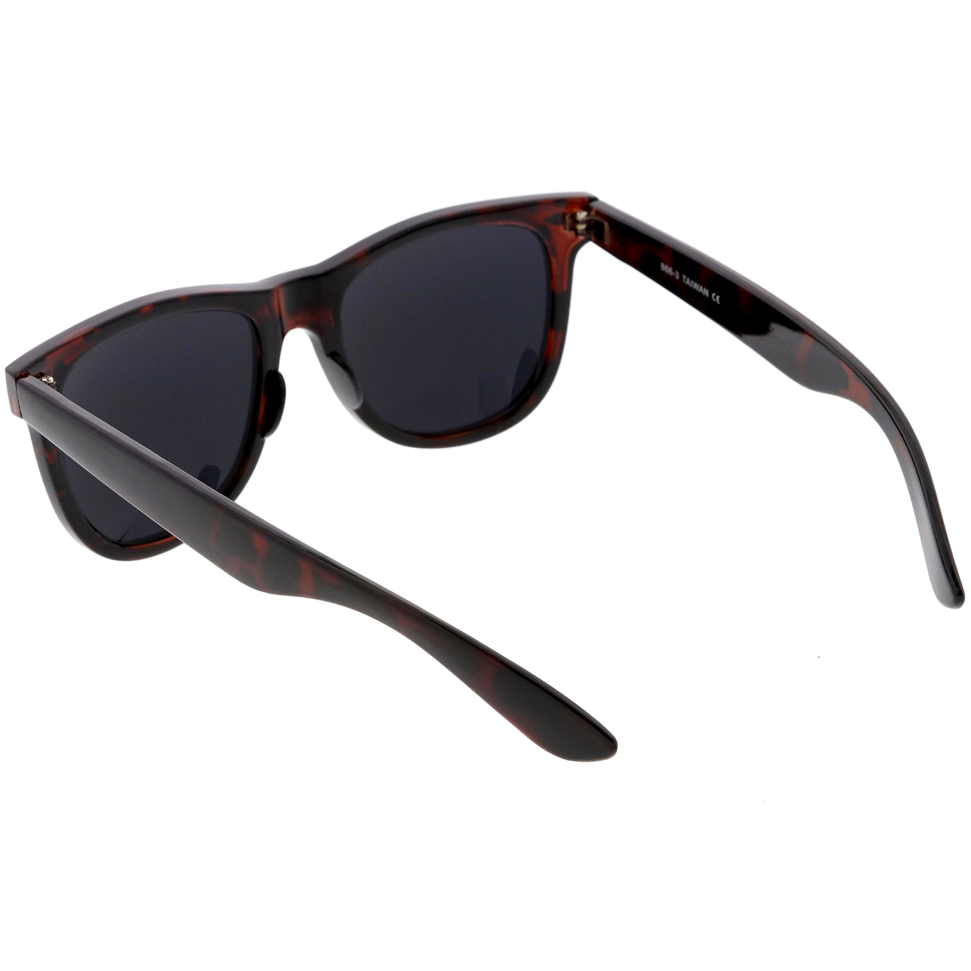 Large Retro Classic Horned Rim Retro Sunglasses Zerouv 