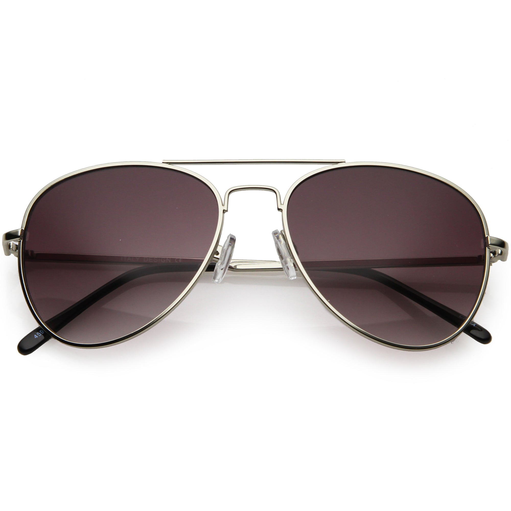 Small Classic Metal Gradient Lens Aviator Sunglasses C782 Zerouv 