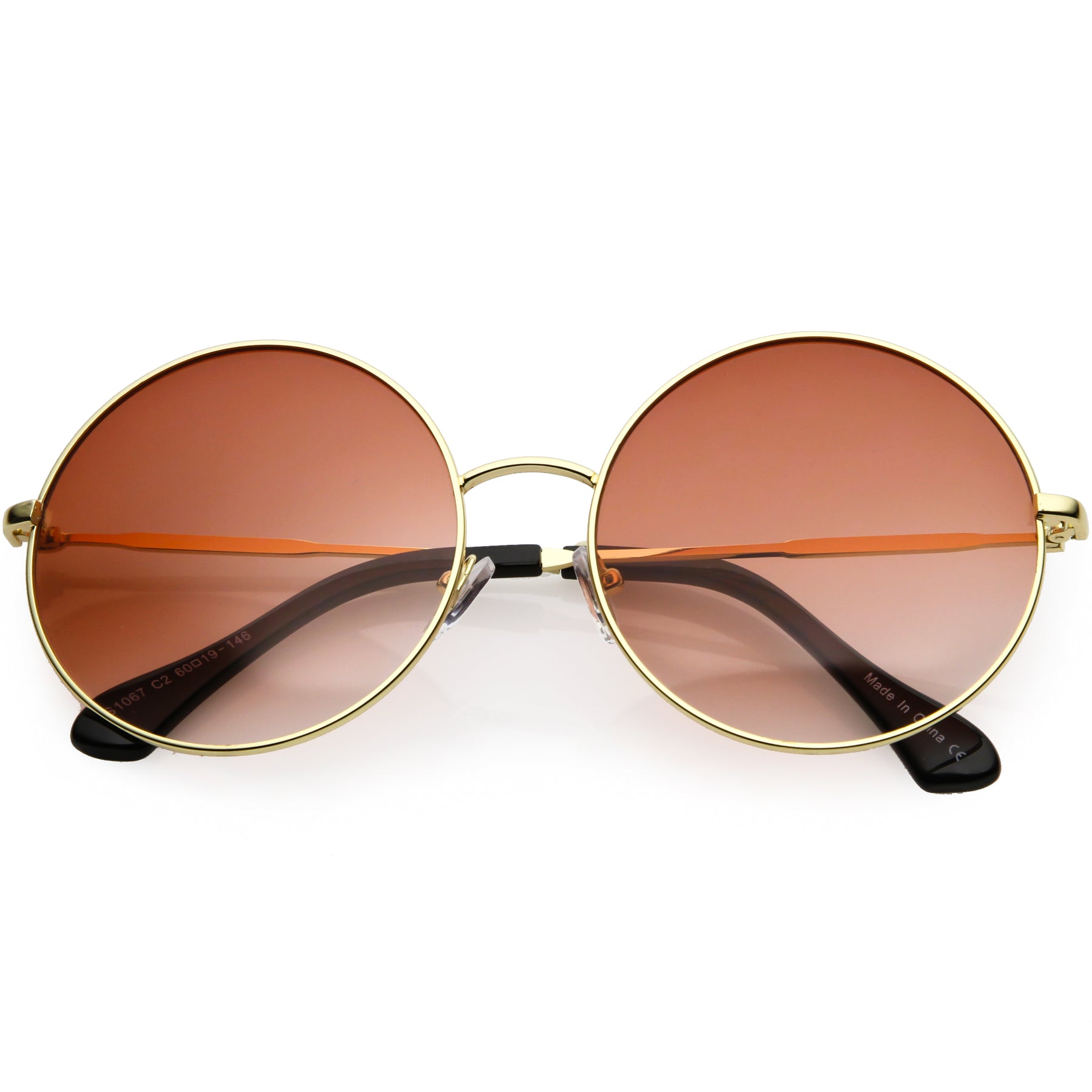 Trendy Round Fashion Sunglasses Zerouv