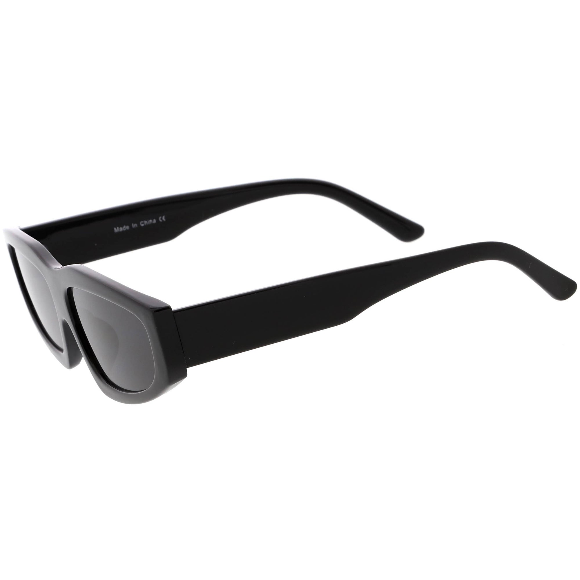 Retro Fashion 90s Style Thick Frame Plastic Rectangle Sunglasses C979 ...