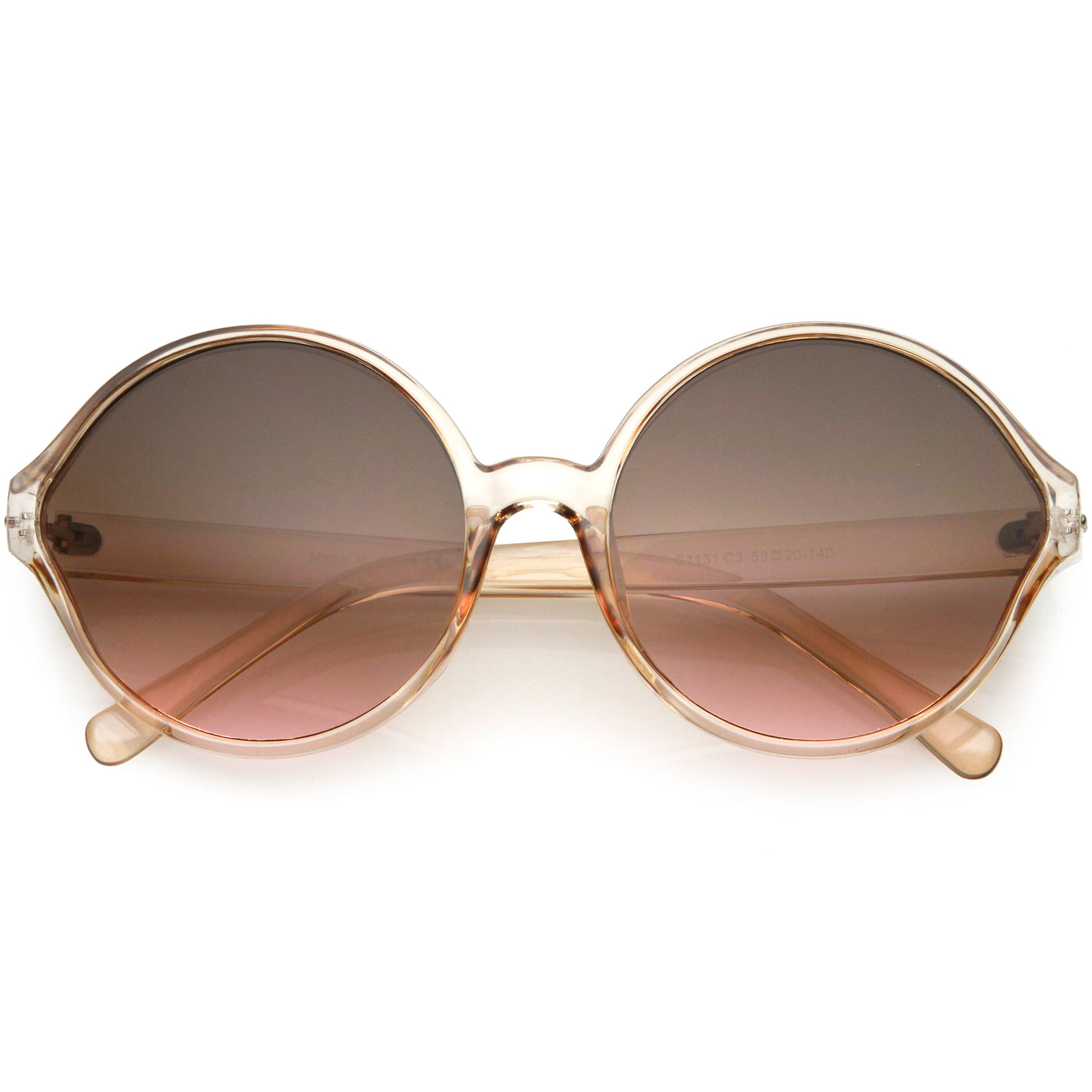 Trendy Round Fashion Sunglasses - zeroUV