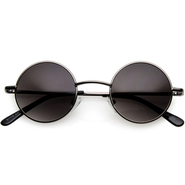 Trendy Round Fashion Sunglasses - zeroUV