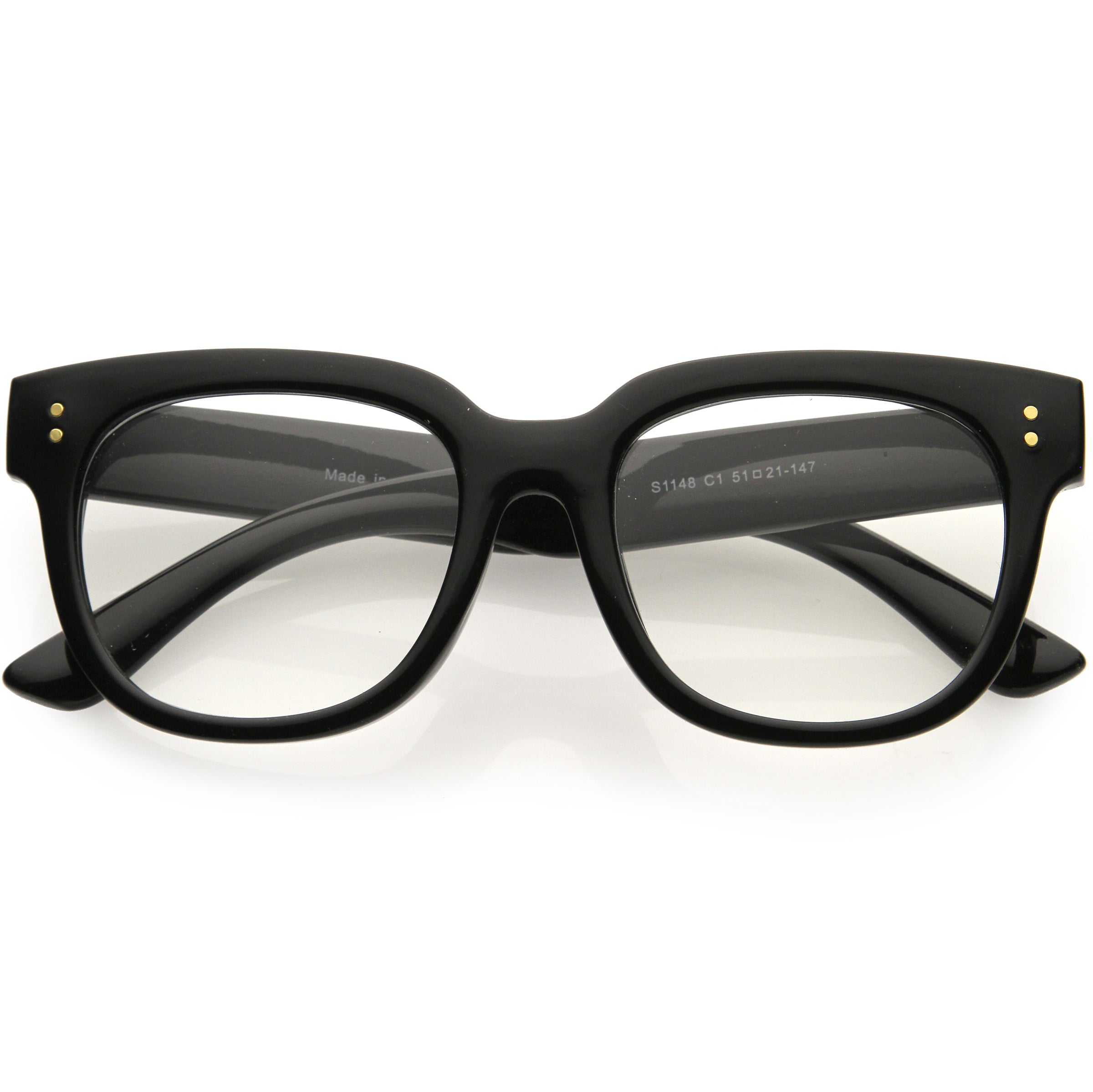 Optical RX Clear Lens Glasses zeroUV