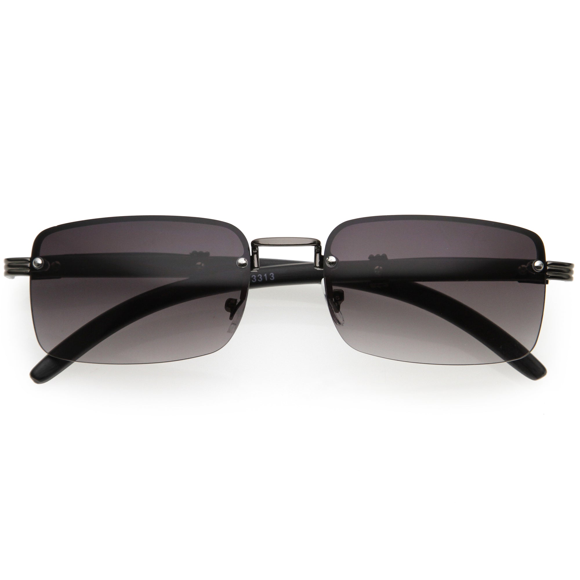 Louis Vuitton Studded Rimless Shield Sunglasses